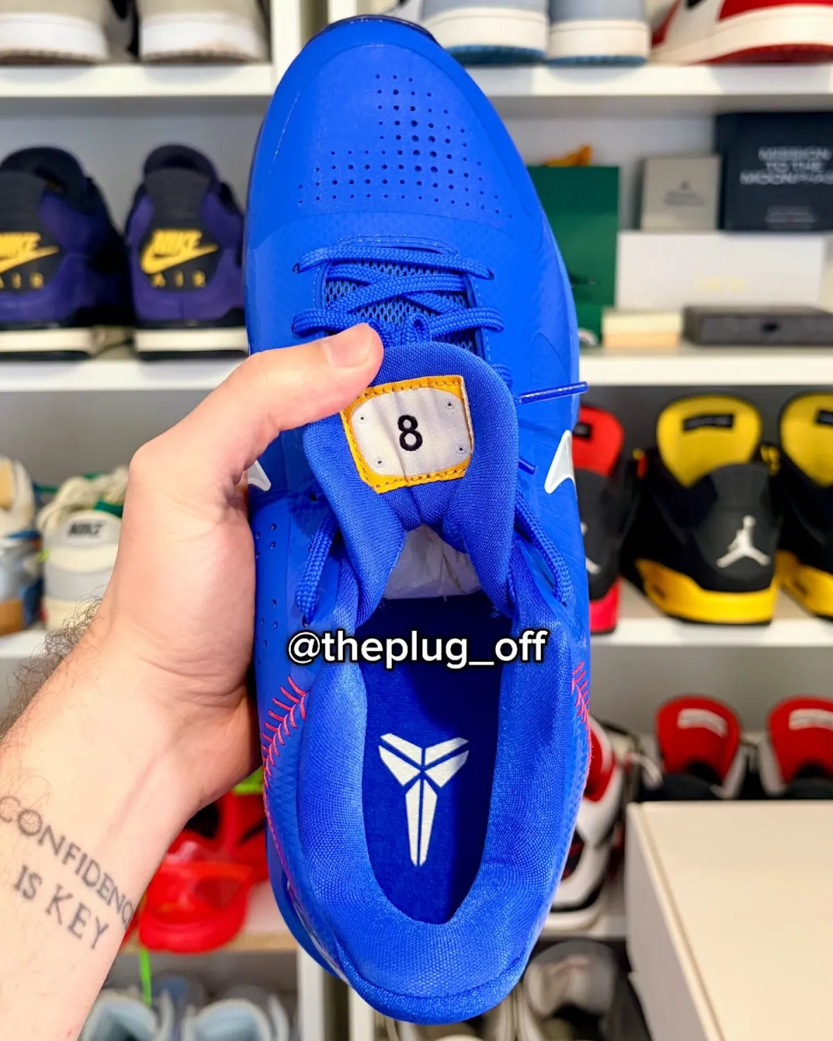 Nike Kobe 5 Protro Dodgers insoles