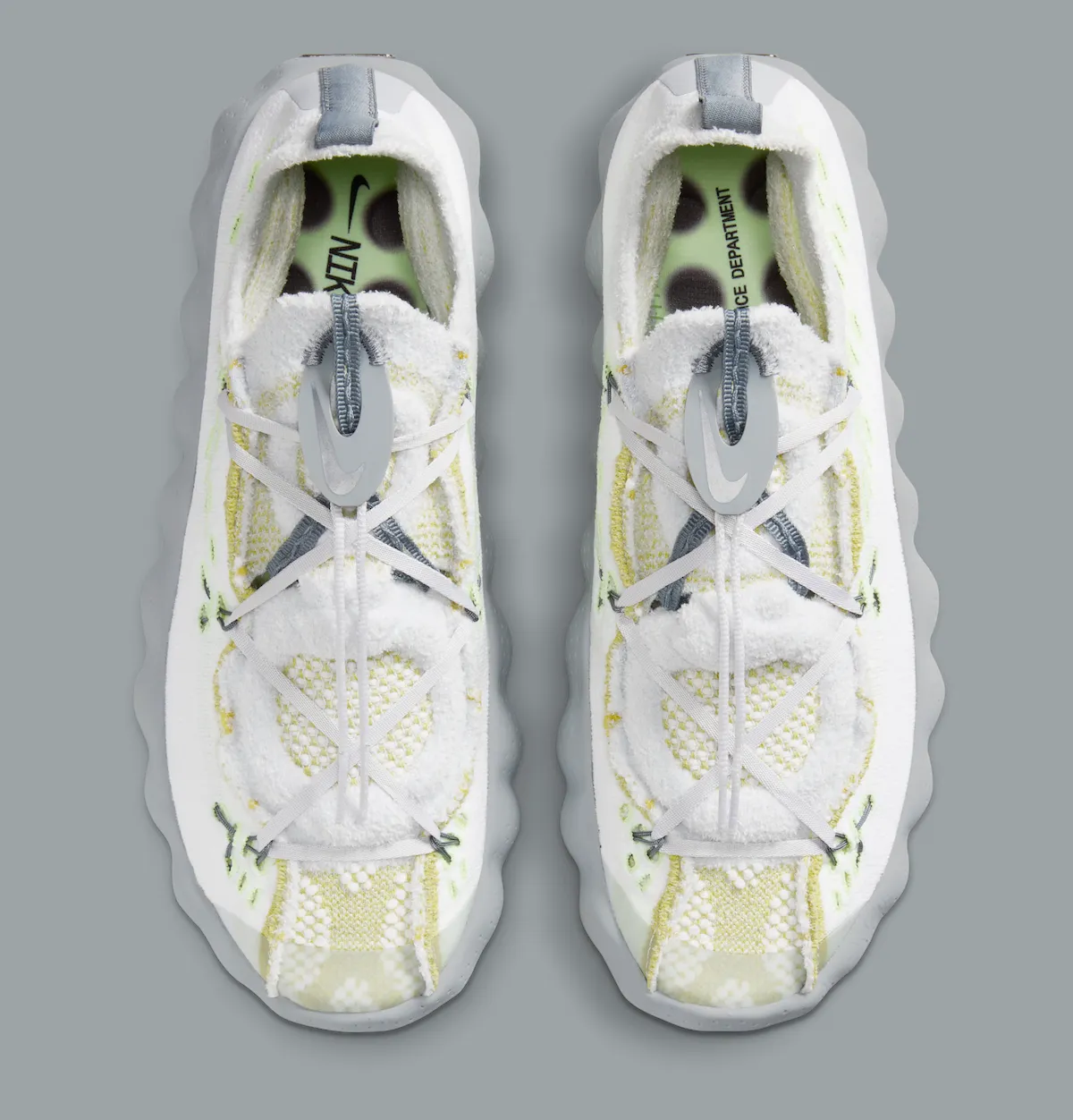 Nike Mind 002 Flyknit “Pure Platinum/Barely Volt” IR2176-100