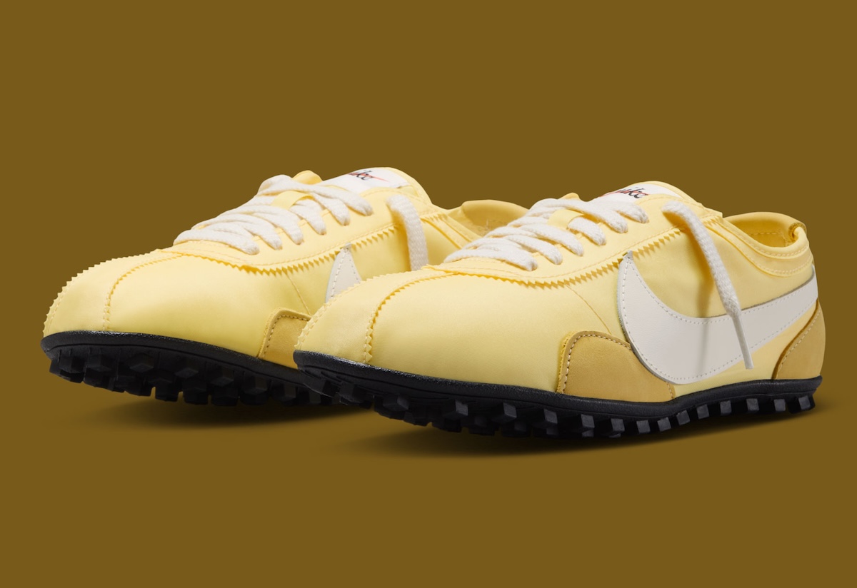 Nike Moon Shoe “Soft Yellow” Revives An Early Nike Runner With Clean Contrast