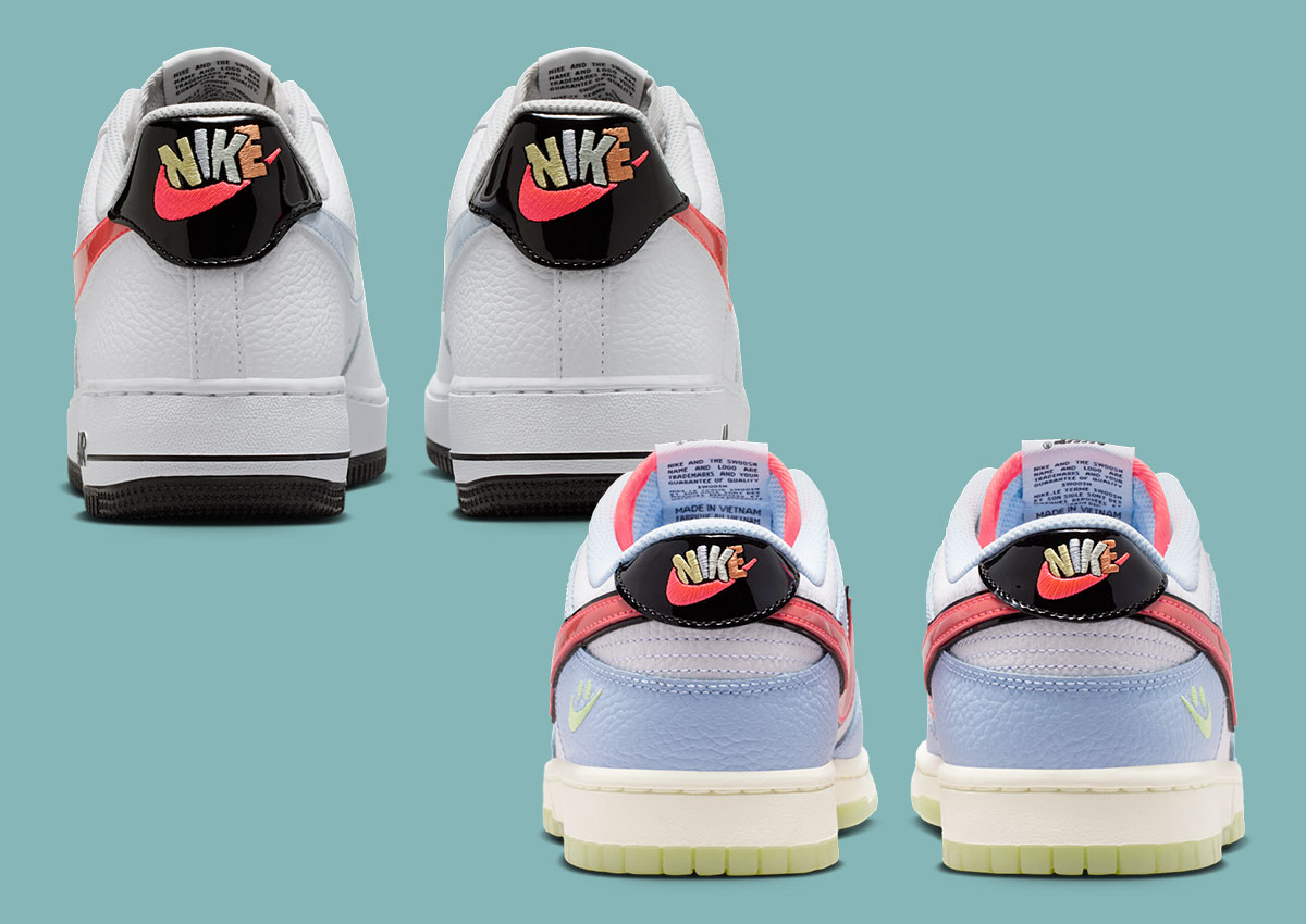 Nike’s “Smiley Face” Pack Returns With The Air Force 1 Low and Dunk Low