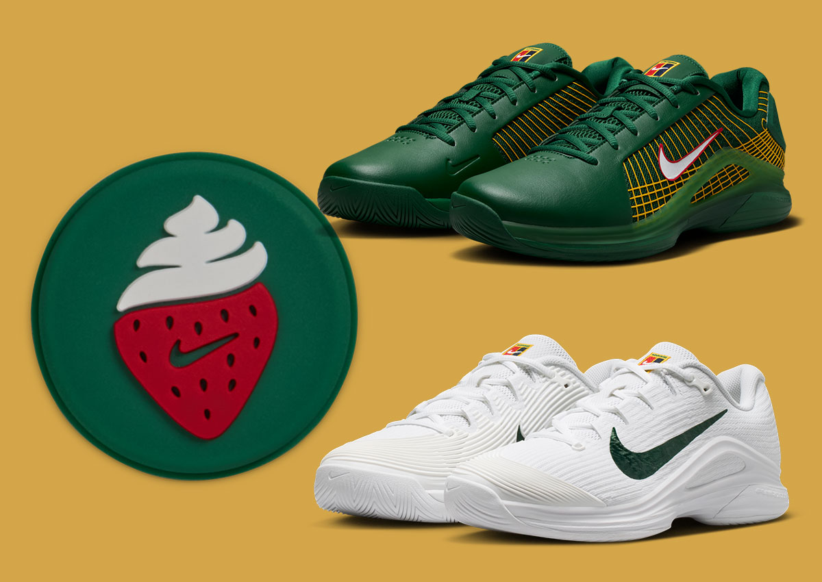 Nike Vapor 12 Hypersmash “Wimbledon” Pack Serves Up Classic Tournament Colors