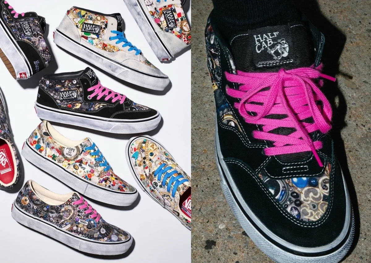 Supreme Brings Mike Kelley’s Art To The Vans Era And Half Cab For Spring 2026