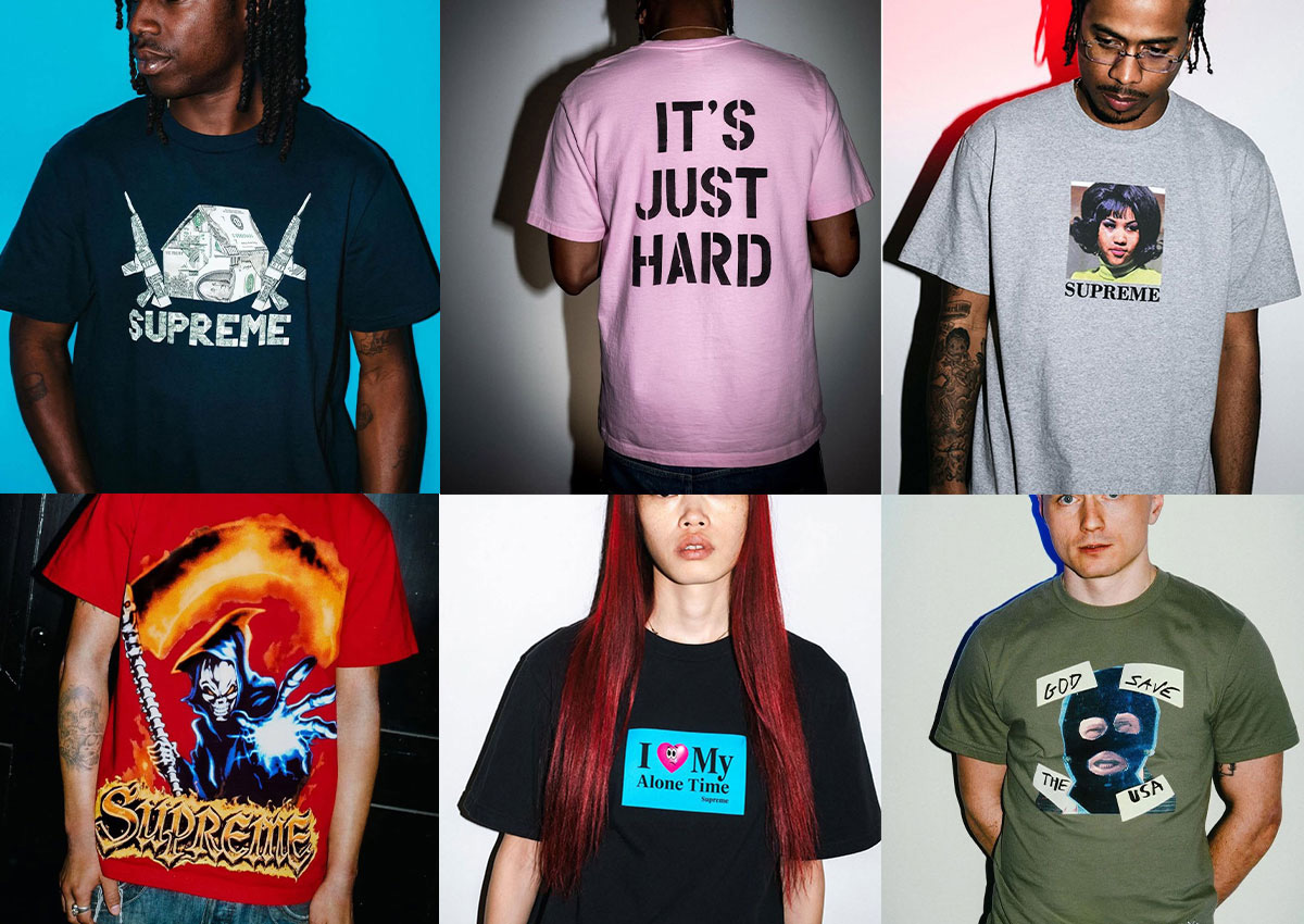 Supreme Spring 2026 Tees Releasing April 9th