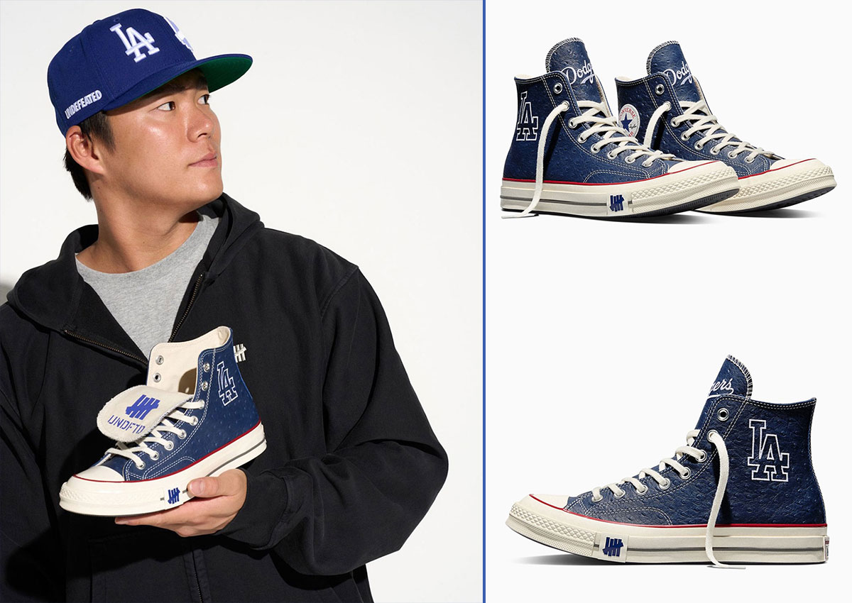 UNDEFEATED x Converse Chuck 70 “Dodgers” Releases April 25th