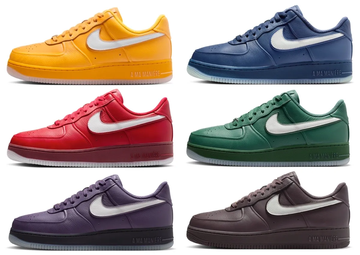 A Ma Maniere x Nike Air Force 1 Low WYWS Pack Releases Summer 2026