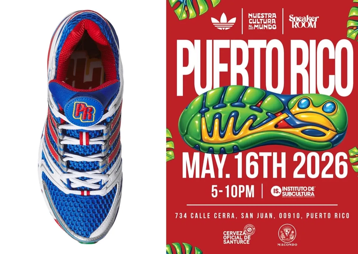 Sneaker Room Honors Puerto Rico With adidas Adistar Control 5 Collaboration