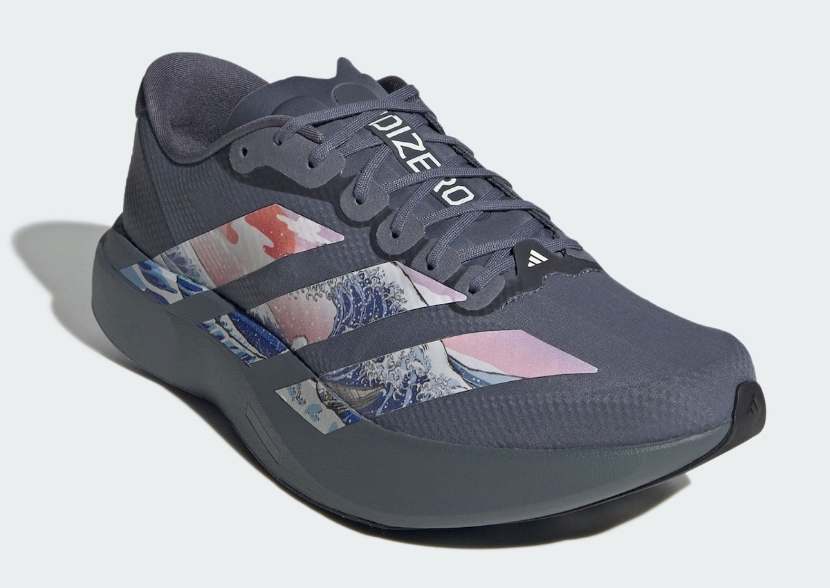 Hokusai’s Great Wave Lands On The adidas Adizero EVO SL