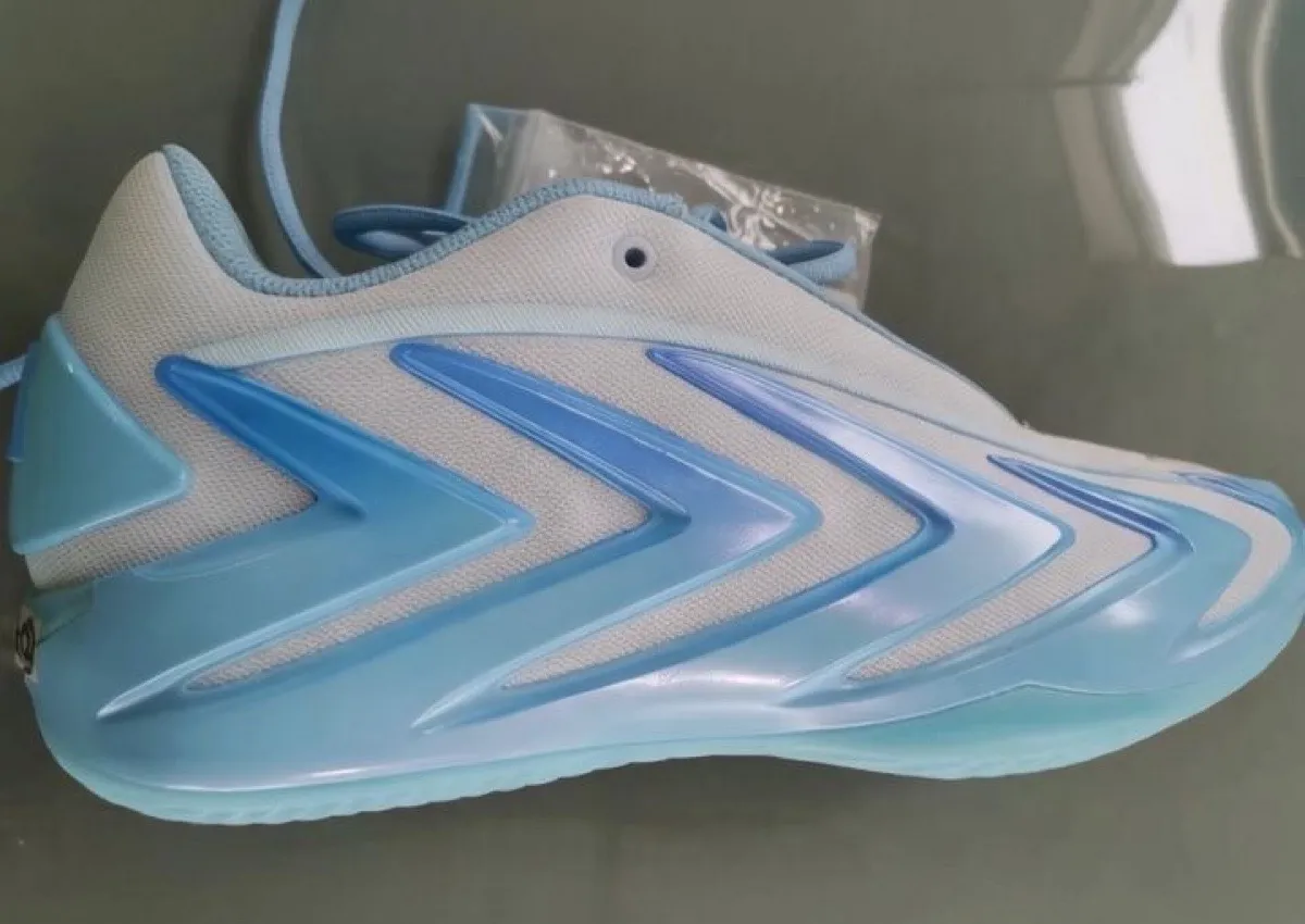 First Look At The adidas Anthony Edwards 3 “Sky Tint/Bliss Blue”