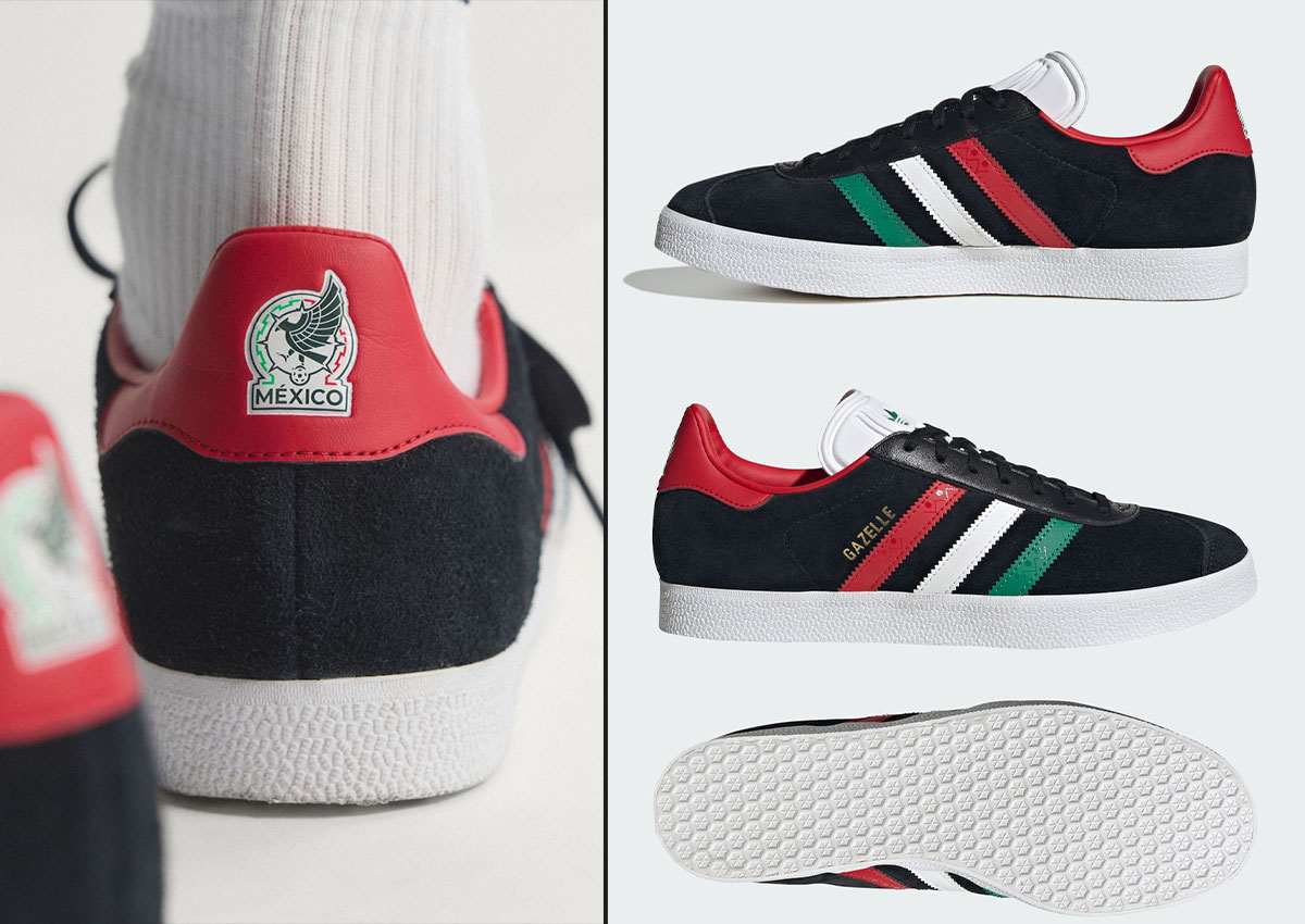 adidas Gazelle “Mexico” Available Now With National Team Details