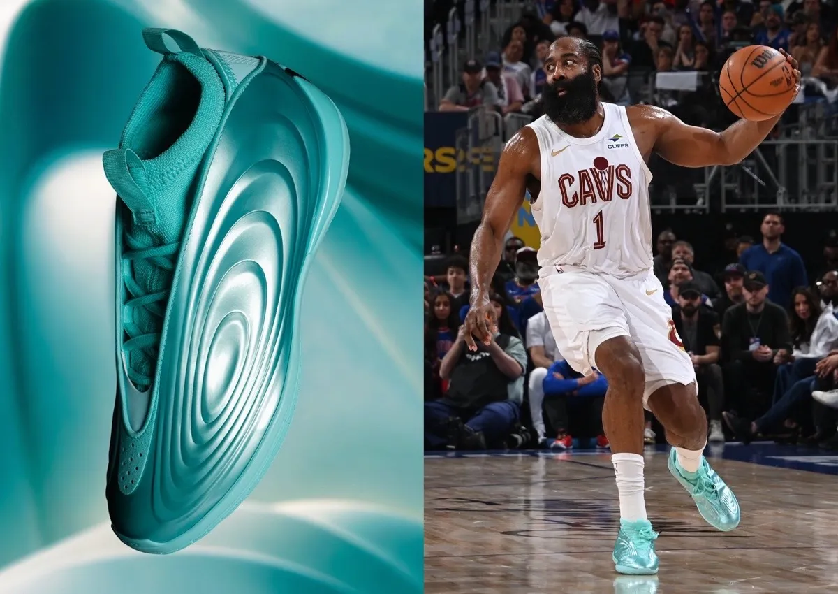 James Harden Debuts adidas Harden Vol. 10 “Clear Cyan” During Cavs Playoff Run