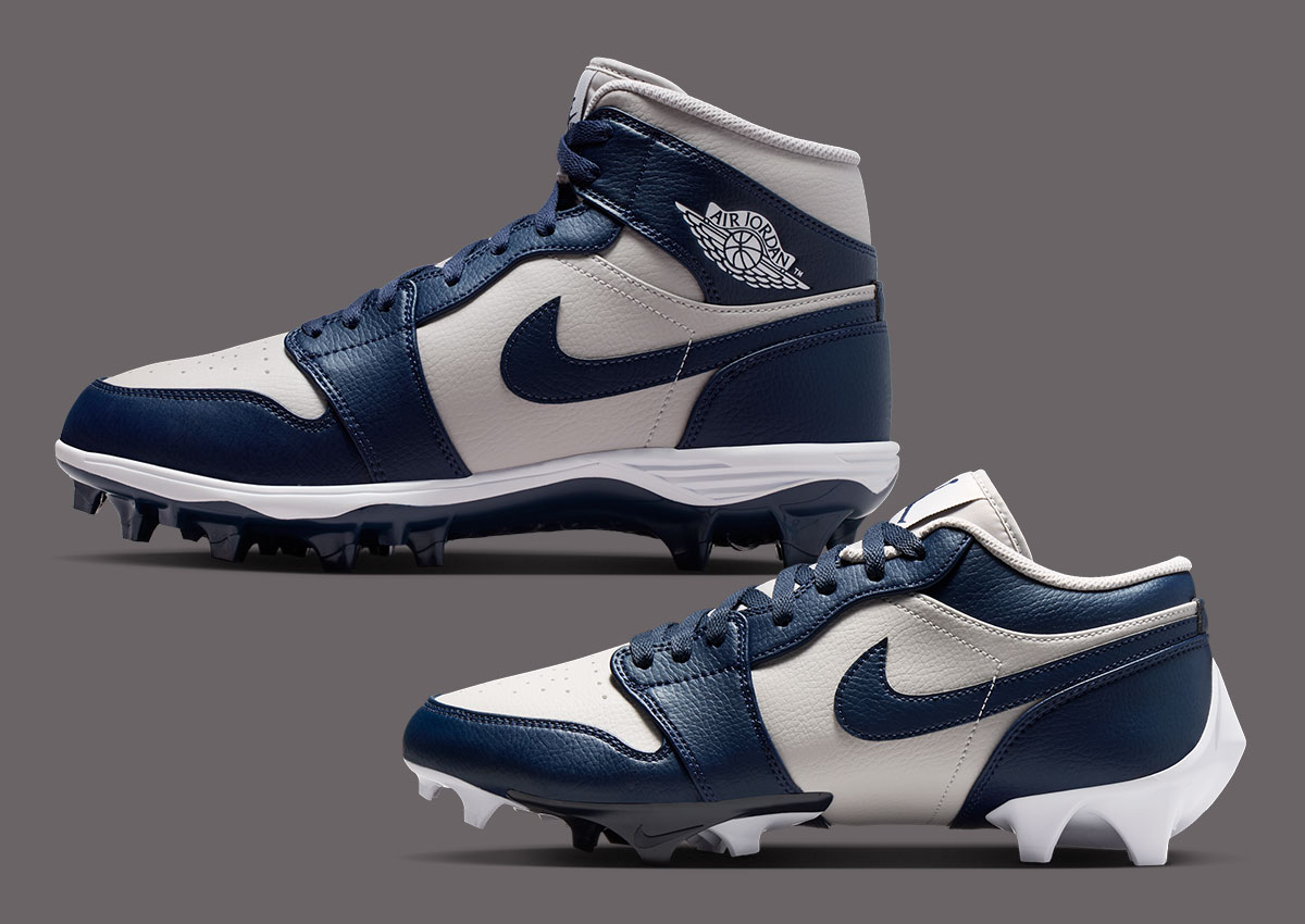 “Georgetown” Air Jordan 1 TD Cleats Are Available Now