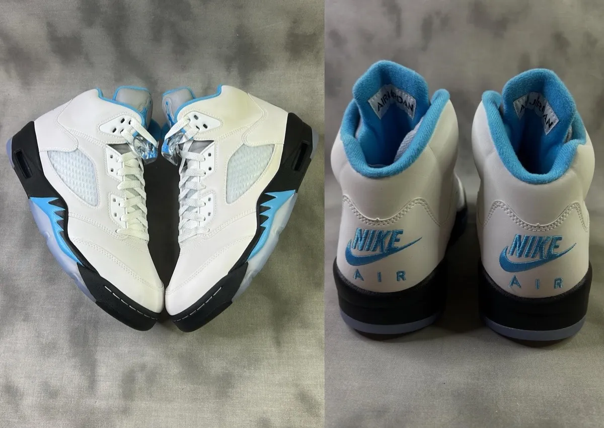 Air Jordan 5 “Dark Powder Blue” Sample Revealed