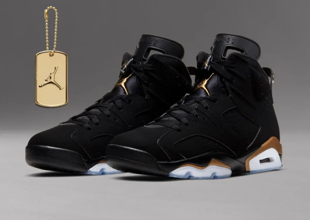 Air Jordan 6 DMP NIKE ブラック/ゴールド Air Jordan 6 