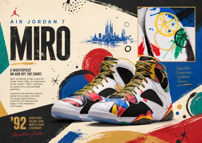 Official Photos of the 2026 Air Jordan 7 “Miro”