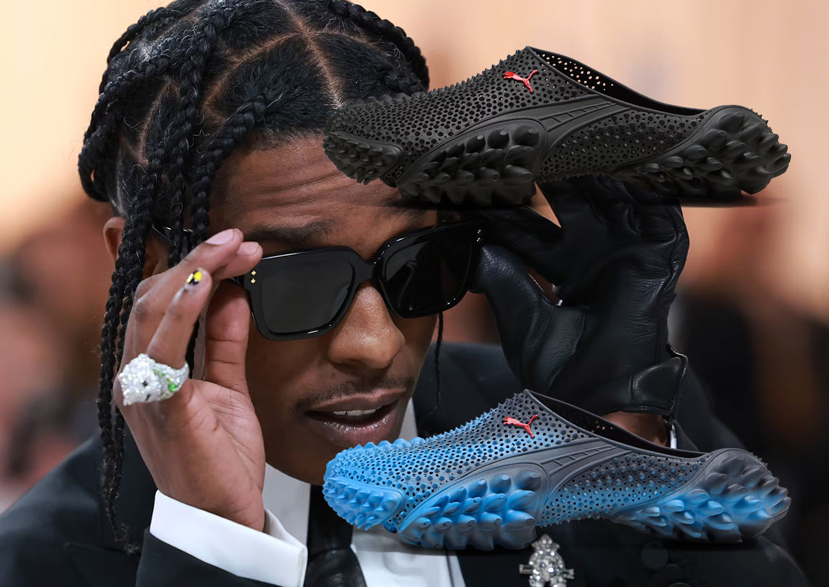 A$AP Rocky Turns the Puma Mostro 3D Into A Spiked Mule