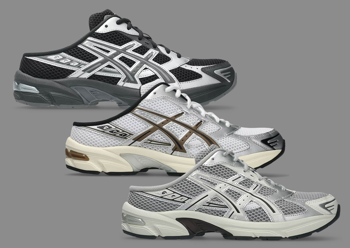 ASICS GEL-1130 Mule Makes Techy Running Style More Relaxed
