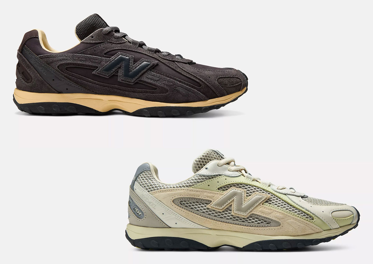 AURALEE x New Balance 204L Releases in Brown and Cream
