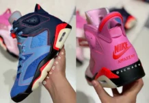 In-Hand Look At The Awake NY x Air Jordan 6 “Midnight Navy” and “Playful Pink”