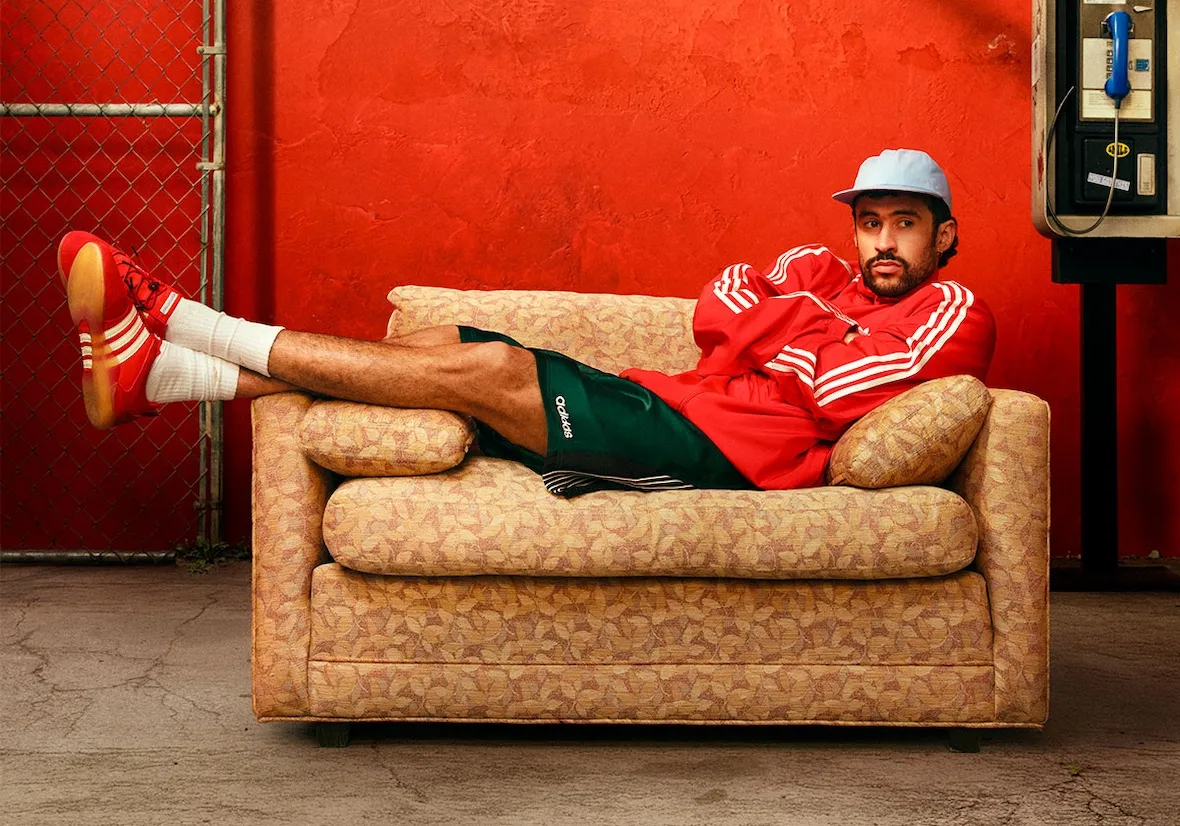 Bad Bunny x adidas Ballerina Flamboyan “Vivid Red” Releases May 30th