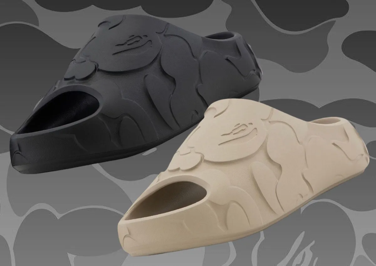 BAPE Camo Slides Releases May 30th
