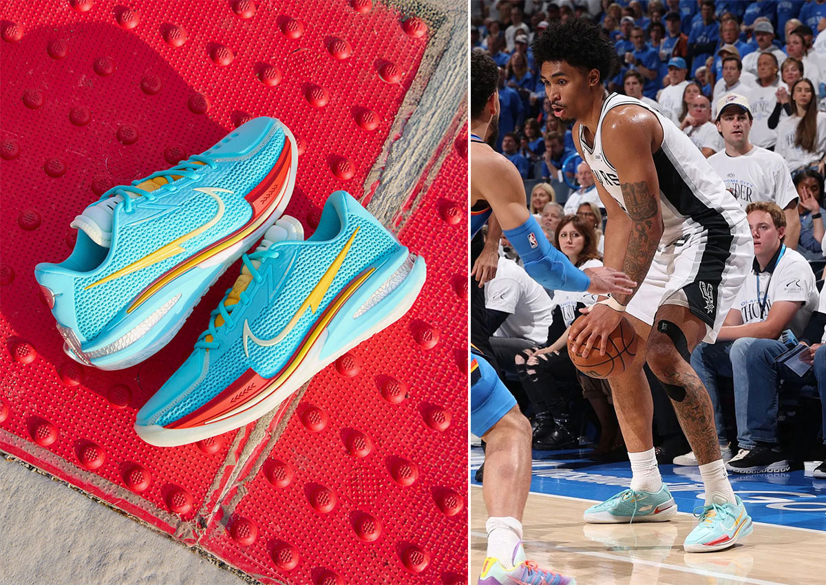 Dylan Harper x Titan x Nike GT Cut 1 “Bleached Aqua” Drops June 1st