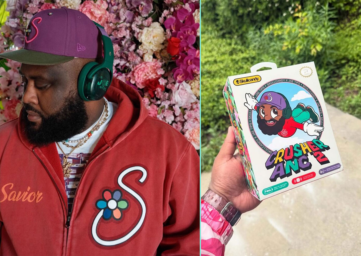 Jae Tips x Skullcandy Crusher ANC 2 Channels ’90s Tech Nostalgia