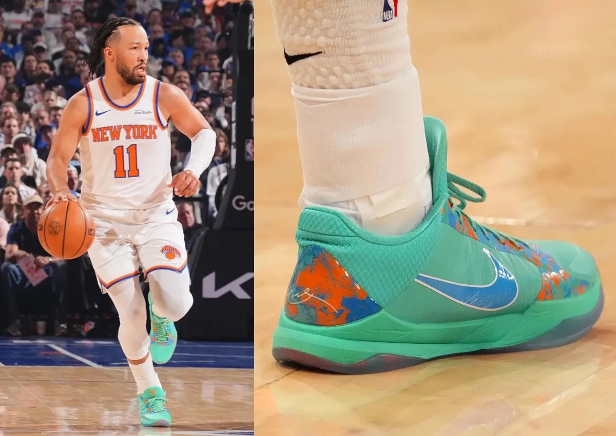 Jalen Brunson Debuts Nike Kobe 5 Protro PE During Knicks Comeback