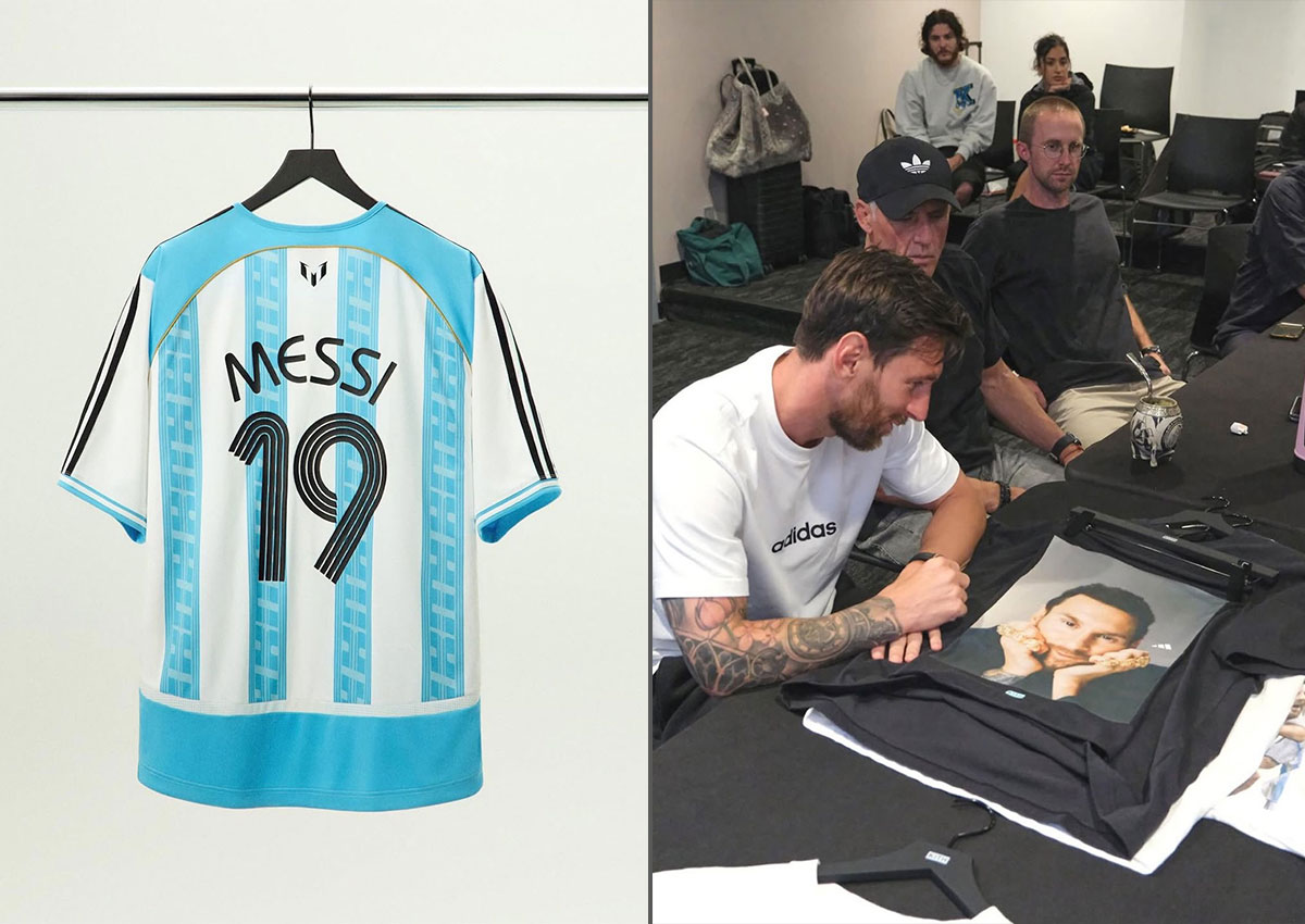Kith x adidas Football Jersey Collection Celebrates Messi’s World Cup Legacy