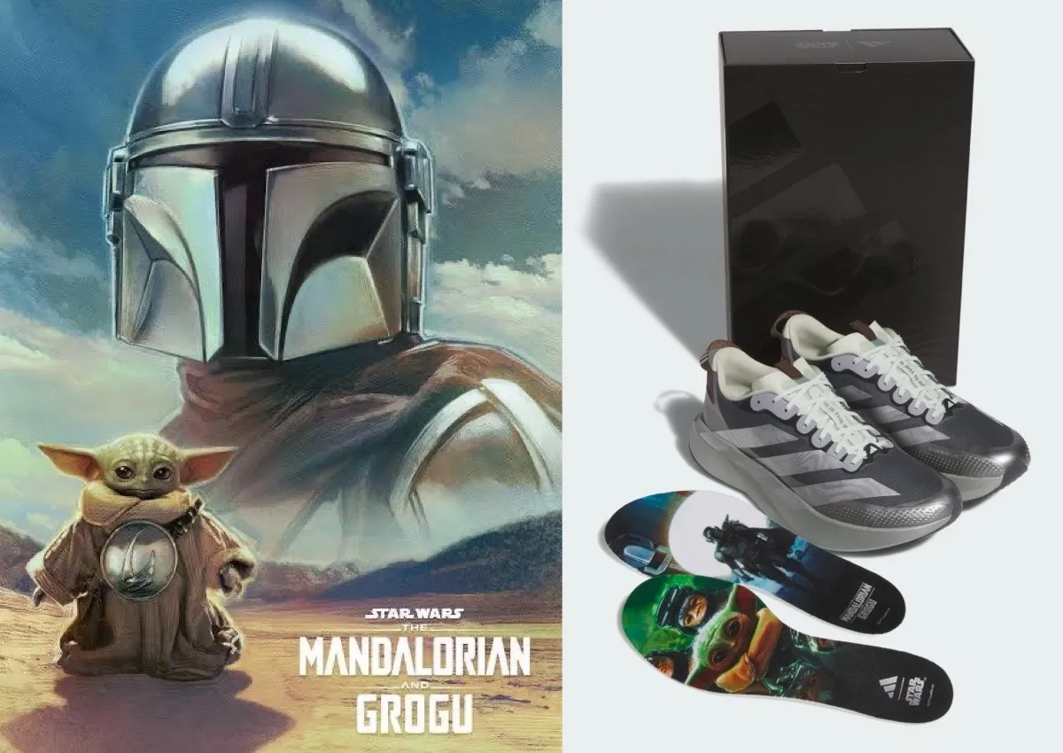 adidas Just Dropped A Mandalorian and Grogu Adizero Evo SL