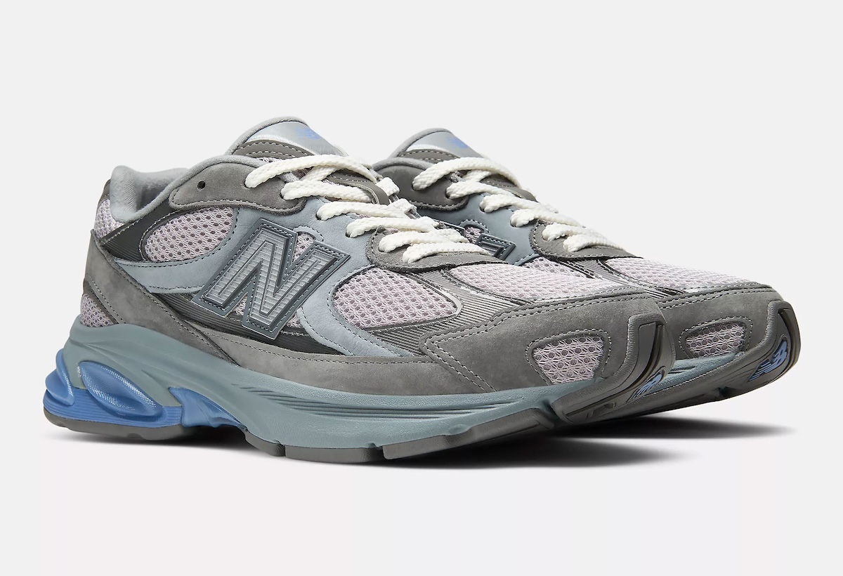 New Balance 2010 “Harbor Grey” Shows Off Translucent Blue ABZORB Cushioning