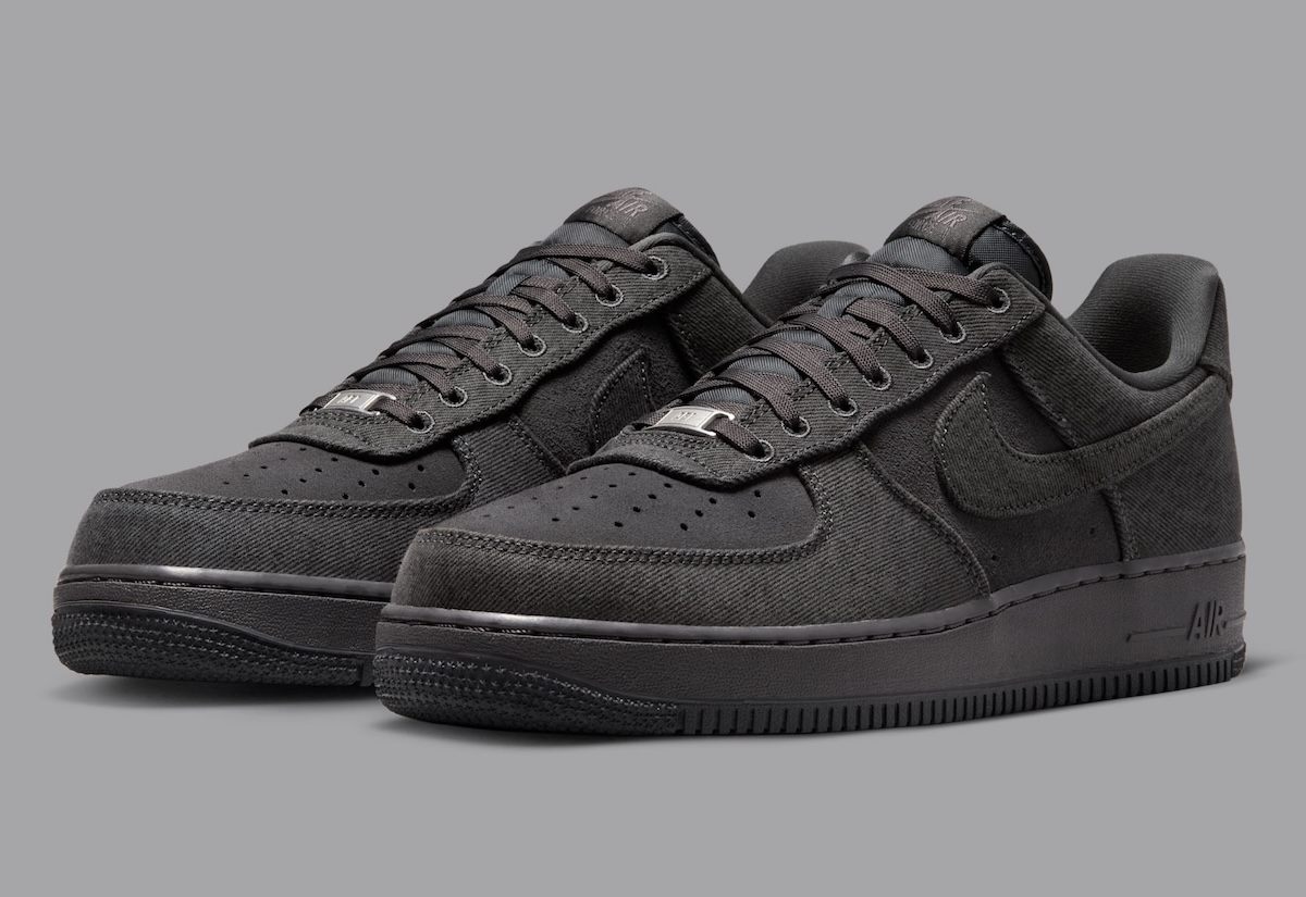 Nike Air Force 1 Low Is Dropping In A Denim “Anthracite” Colorway