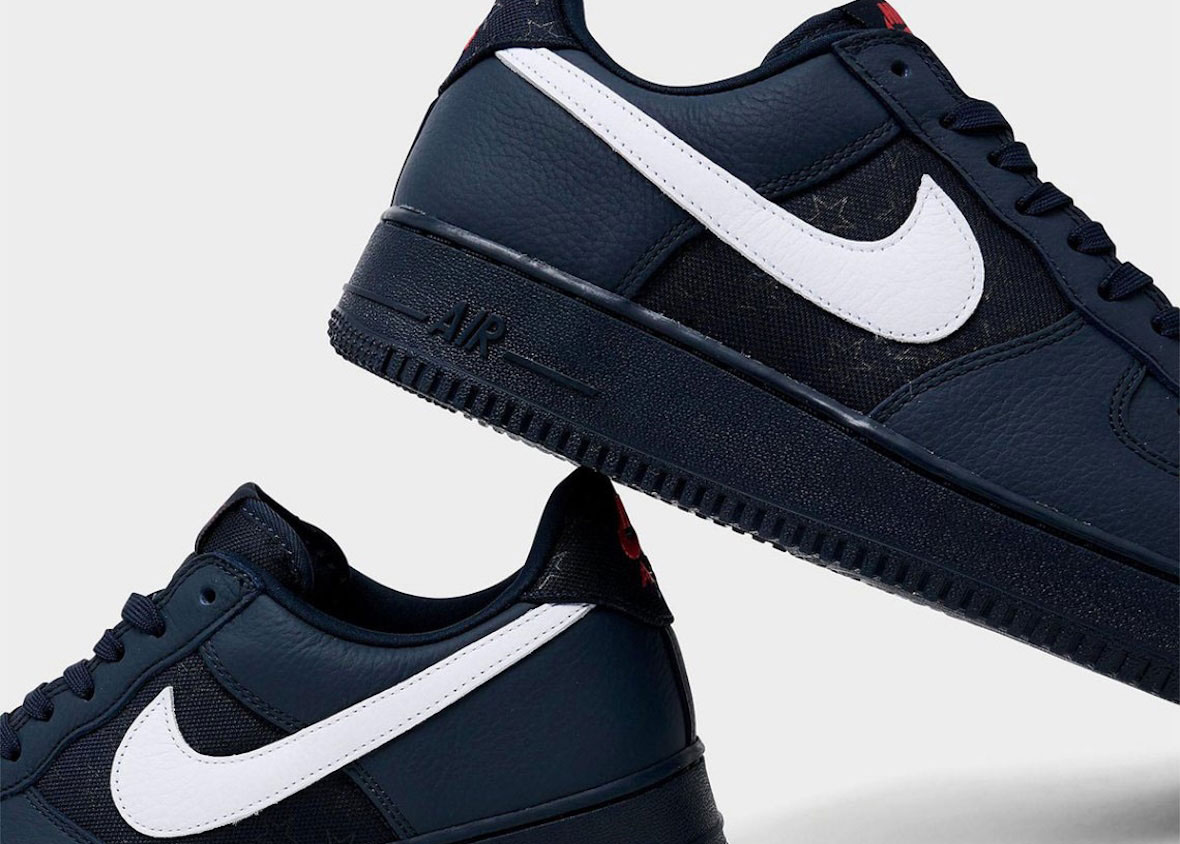 Nike Air Force 1 Low “Team USA” Gets A Star-Spangled Look