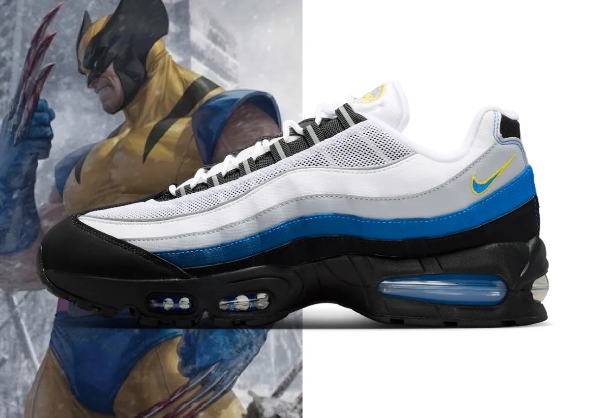 Nike Air Max 95 Big Bubble Gets A Comic Book-Inspired “Wolverine” Look