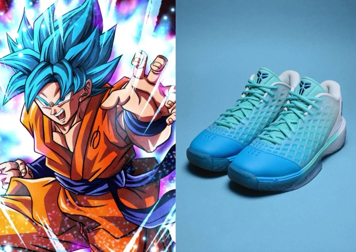 Jalen Brunson’s Nike Kobe 3 Low Protro “SSGSS” Inspired By Super Saiyan Blue