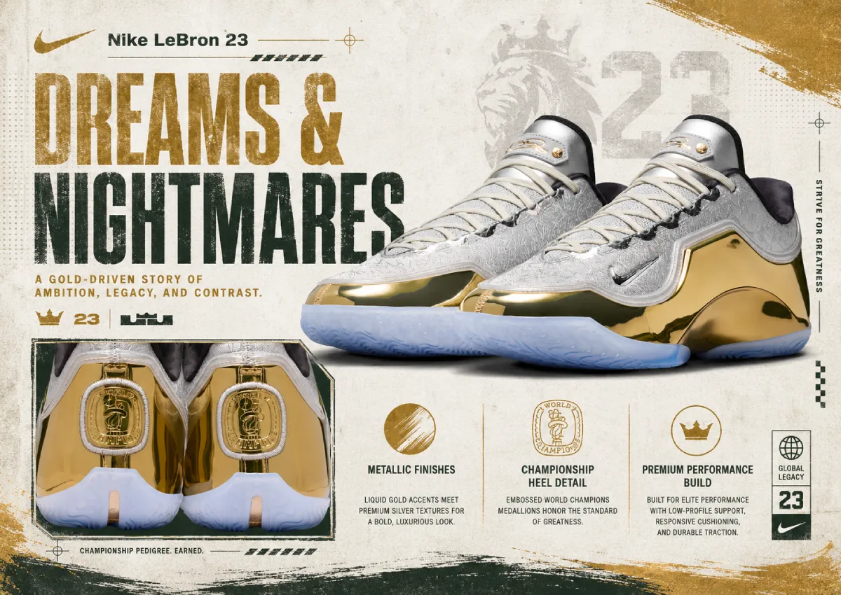 Nike LeBron 23 “Dreams And Nightmares” Releases May 26th