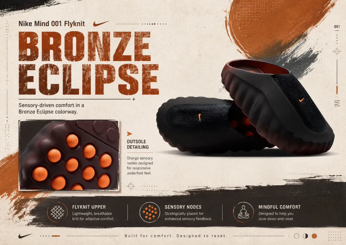 Nike Mind 001 Flyknit “Bronze Eclipse” Releases Summer 2026