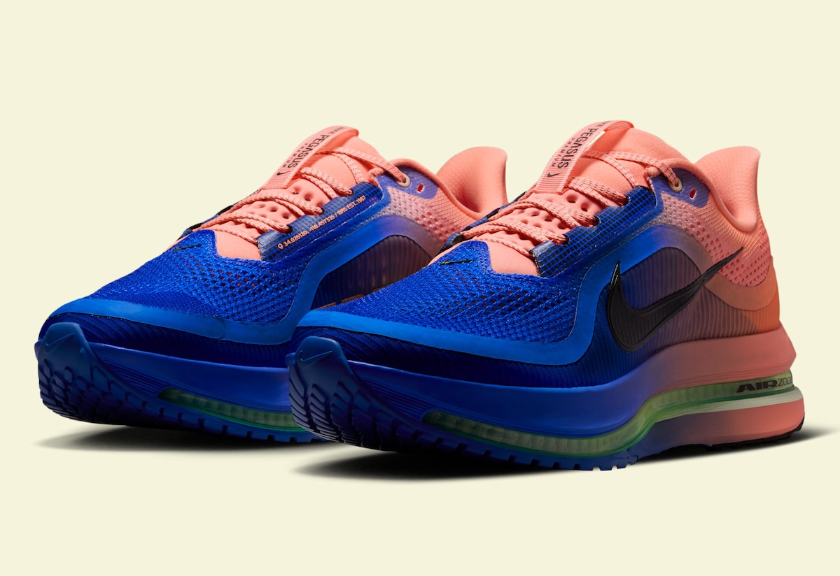 Nike Pegasus Premium “Racer Blue/Atomic Pink” Comes With Split-Color Design