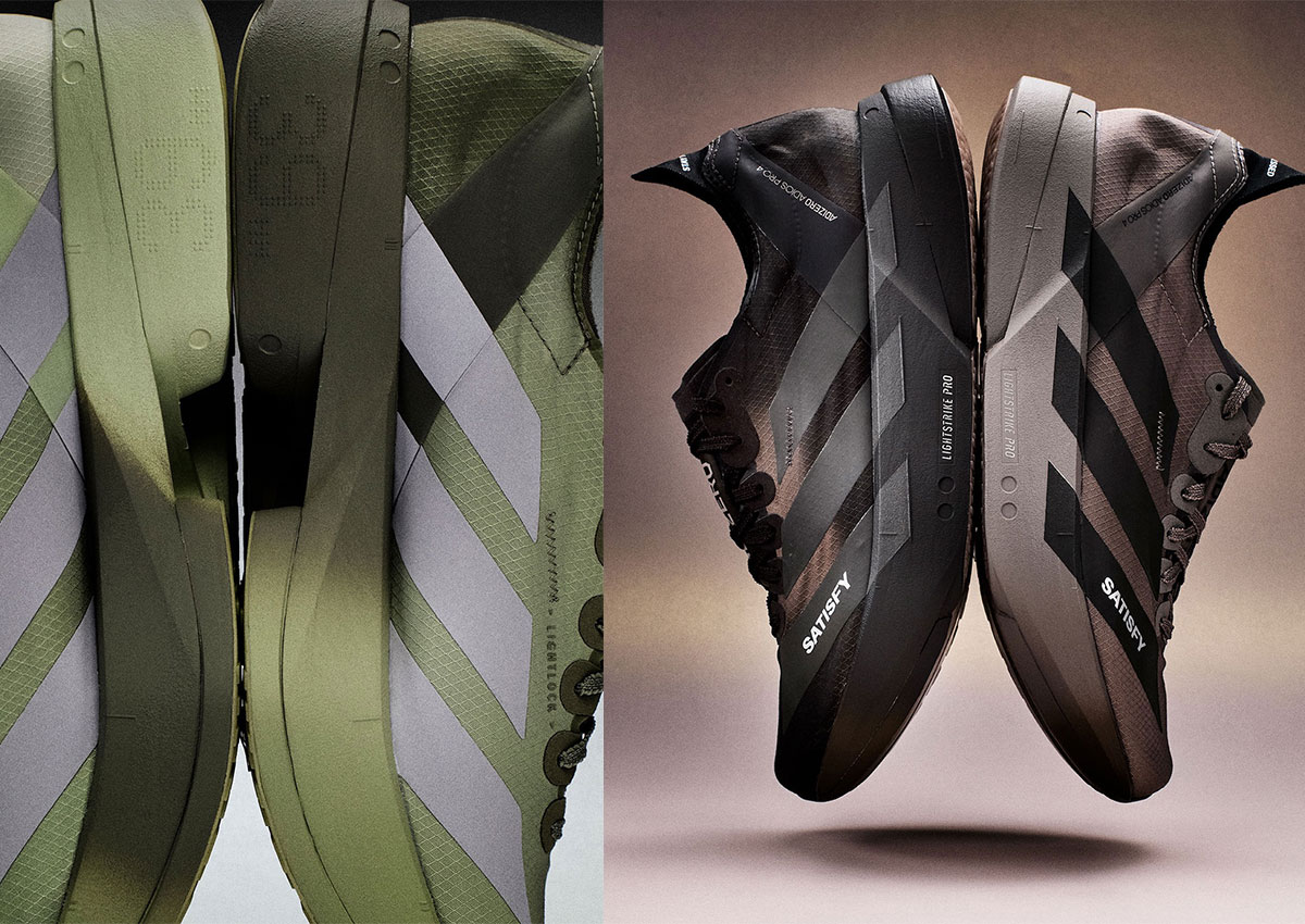 SATISFY x adidas ADIZERO ADIOS PRO 4 Kicks Off A Bold Running Partnership