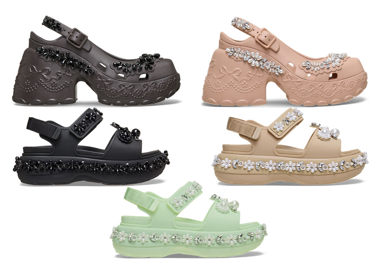Simone Rocha Crocs Spring 2026 Collection Brings Jeweled Balletcore Back