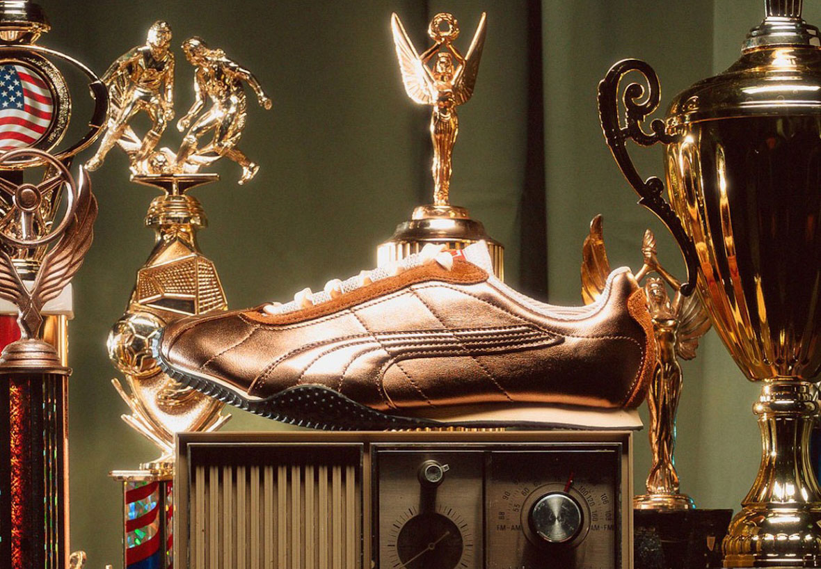 Sneaker Politics x PUMA H-Street “Trophies” Shines in Bronze