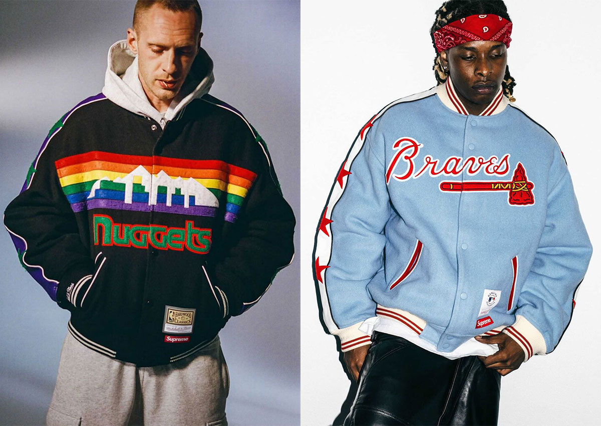 Supreme x Mitchell & Ness Introduces Their MLB & NBA Collection