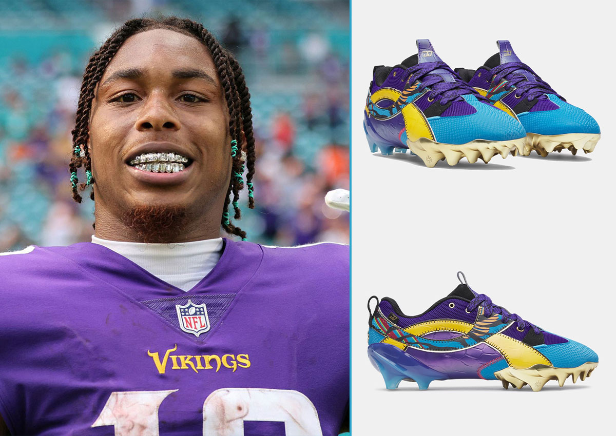 Justin Jefferson’s Under Armour “Bayou King” Cleats Honor His Louisiana Roots