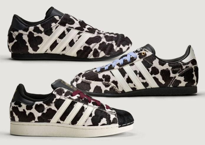 adidas Originals “Cow Print” Pack Adds Animal Print To Three Classics