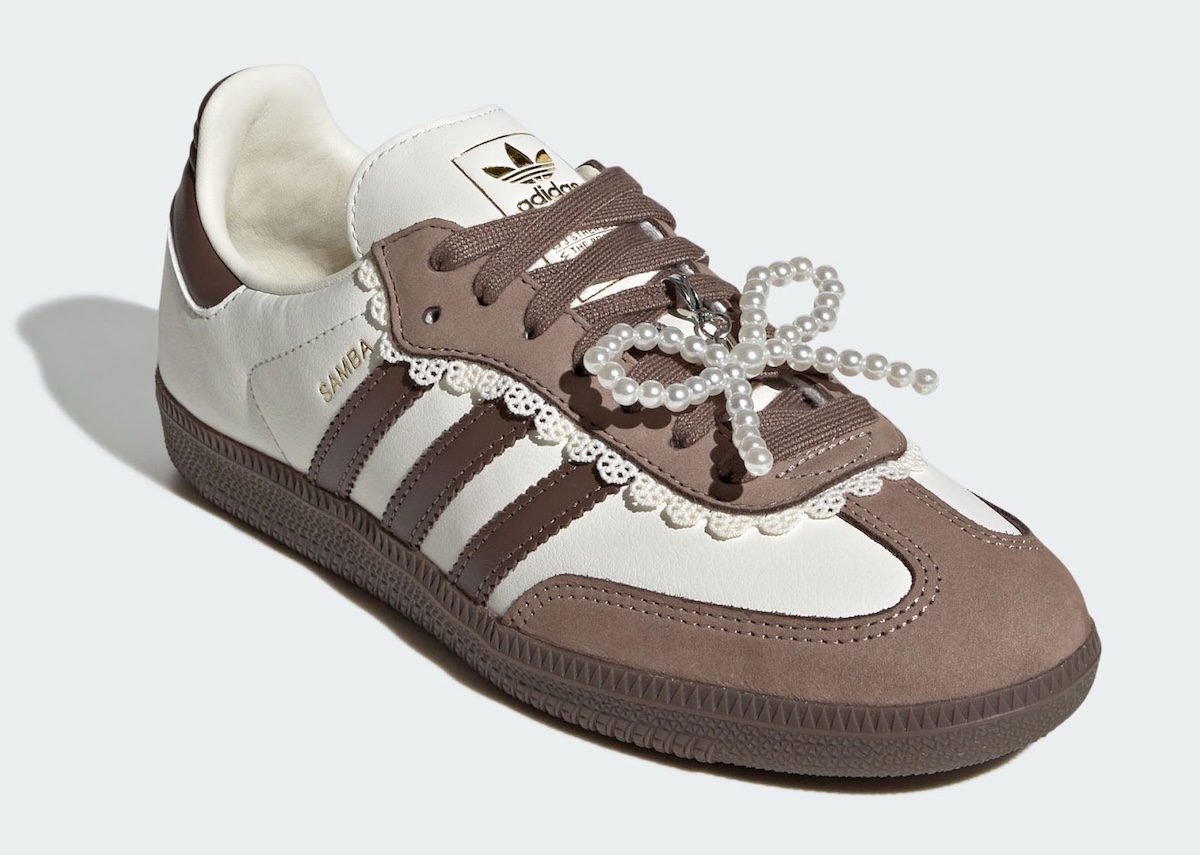 adidas Samba Appears With “Lace & Pearls”