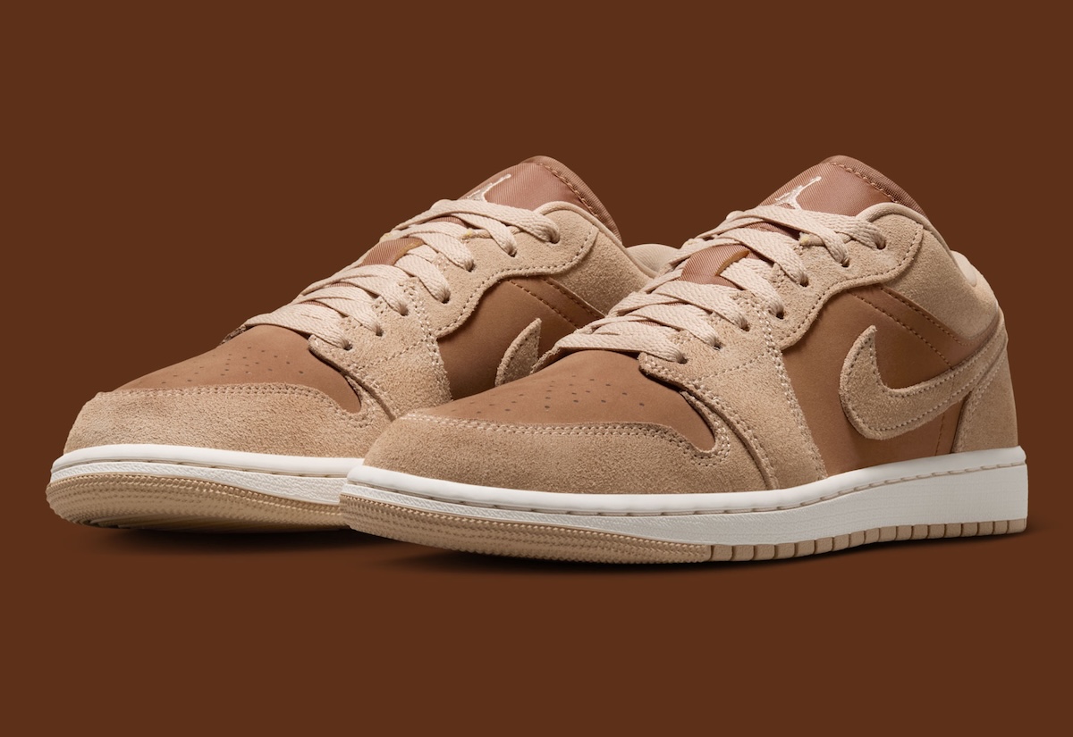 Air Jordan 1 Low “Legend Medium Brown” Brings Suede To Fall
