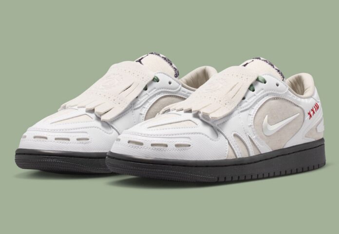 Air Jordan 1 Low MM V3 “Light Orewood Brown” Gets Golf-Inspired Shroud