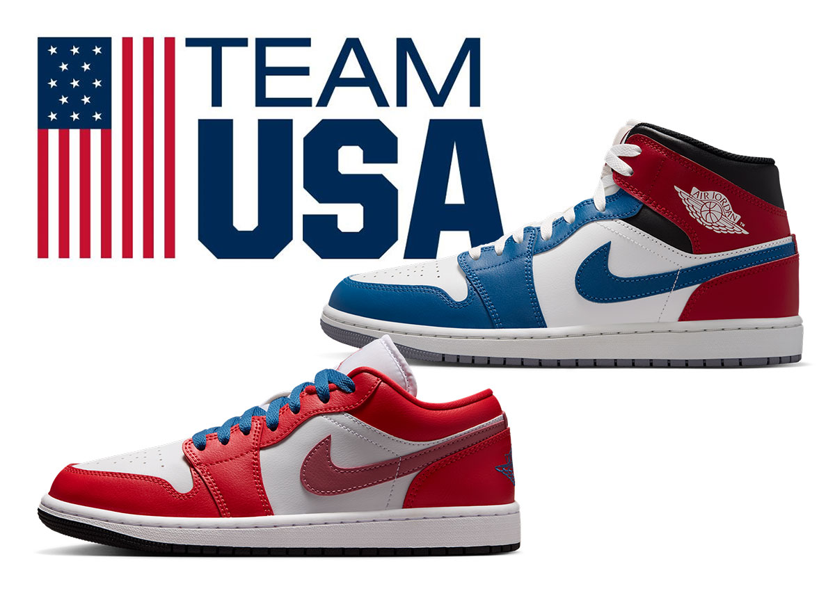 Air Jordan 1 “Team USA” Pack Comes Ready For 4th of July