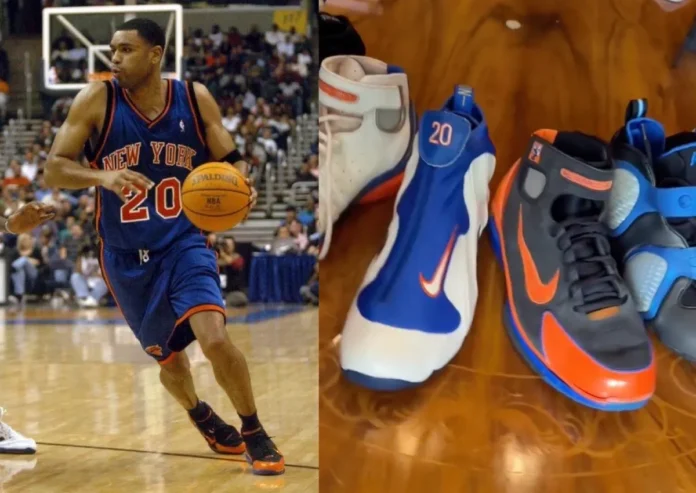 Allan Houston Pulls Out Rare Nike PEs Ahead of Knicks Championship Parade