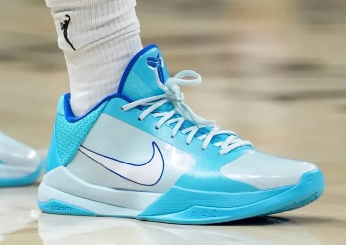 Caitlin Clark Debuts Nike Kobe 5 “Midwest Lakes” PE