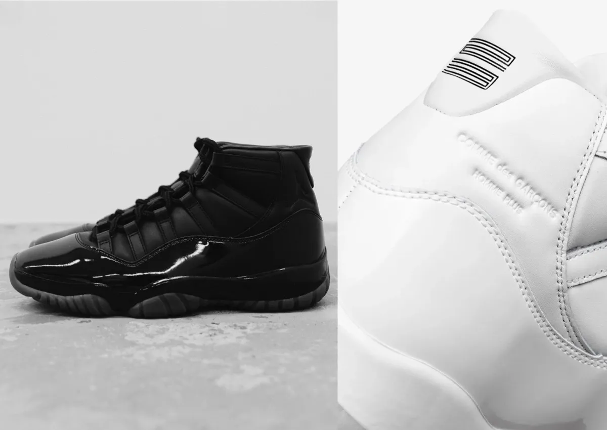 Comme des Garcons Homme Plus x Air Jordan 11 Releases September 5th